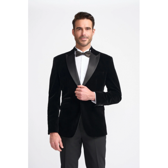Velvet Black Blazer