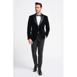 Velvet Black Blazer