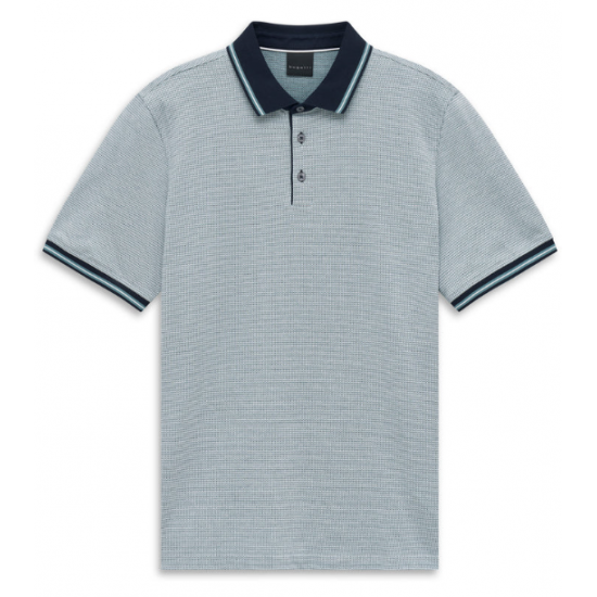 Lightweight Printed Polo Shirt