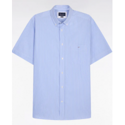 Short-sleeved cotton shirt 