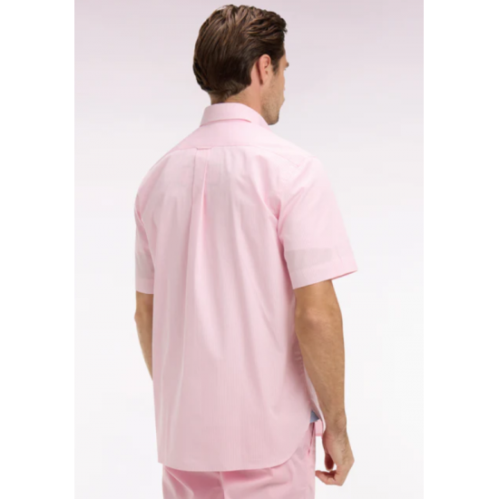 Short-sleeved cotton shirt 