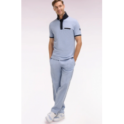 Short-sleeved polo shirt 
