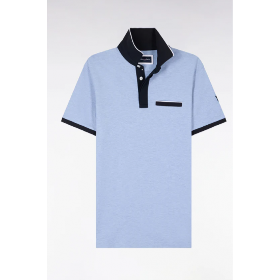 Short-sleeved polo shirt 