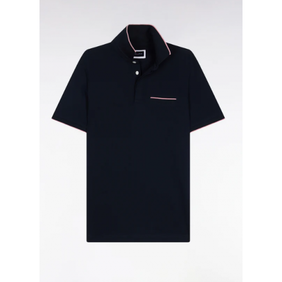 Short-sleeved polo shirt 