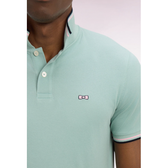 Short-sleeved polo shirt