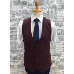 White Label Waistcoat Wine 