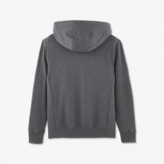 Eden Park Sweatshirt / Hoodie Fully Zipped Navy and Grey