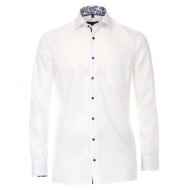 Casa Moda White Semi Plain Shirt